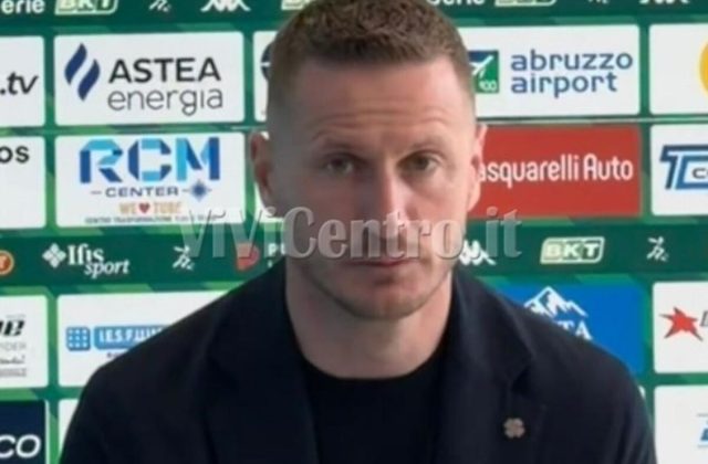 Pescara – Juve Stabia 1-1, Abate elogia i suoi: Meritavamo di più, la squadra è viva e ha una grande identità