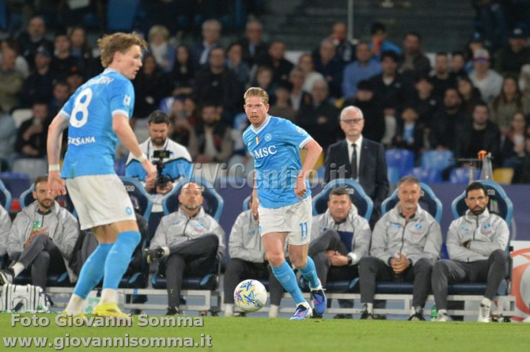 Napoli – Cremonese (4-0): Le foto dei protagonisti in campo