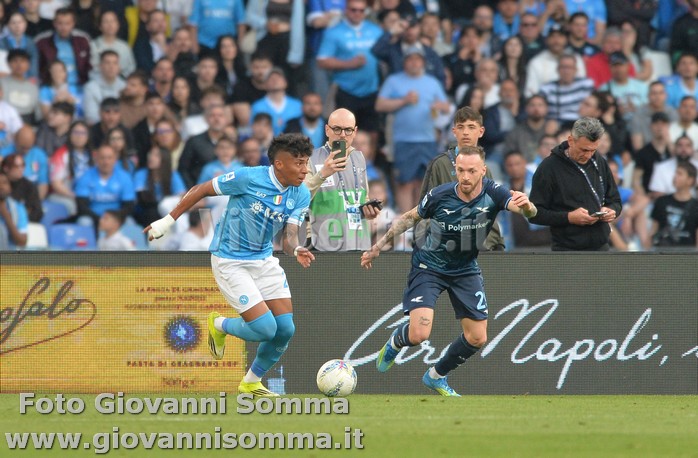Napoli – Lazio (0-2): Le foto dei protagonisti in campo