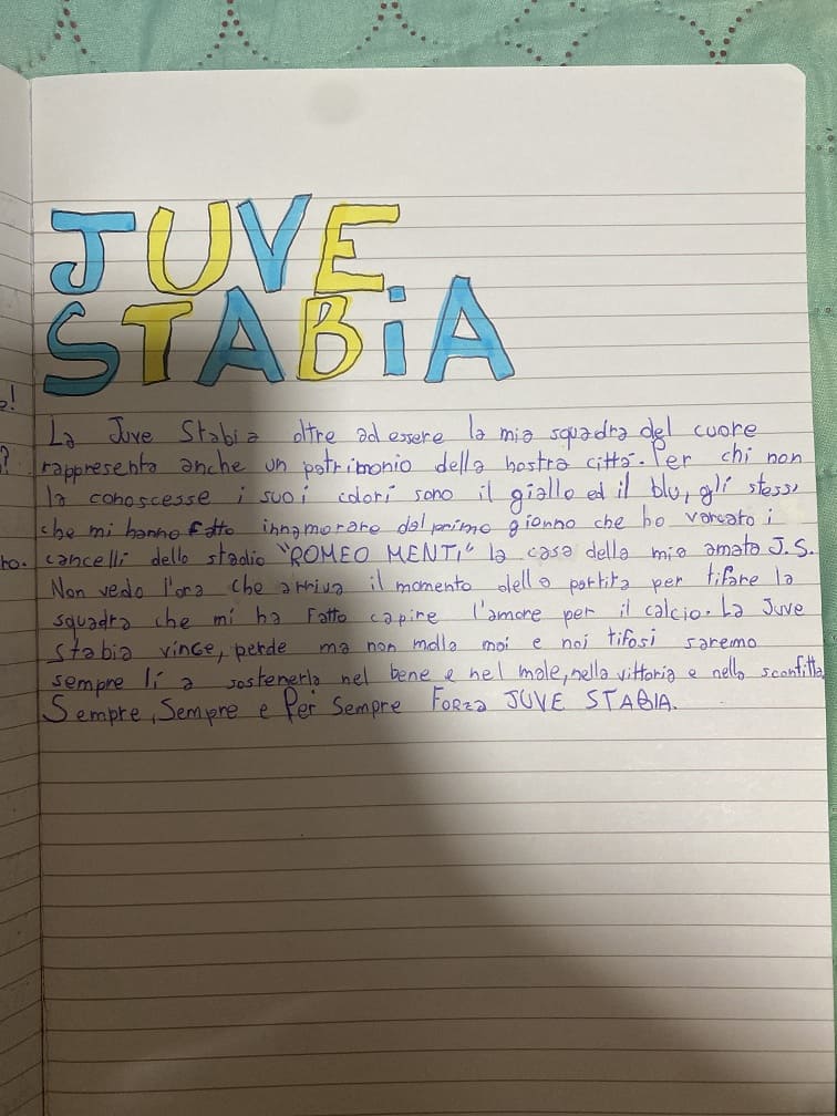 Il giallo e il blu nel cuore: quando il calcio è una poesia di classe