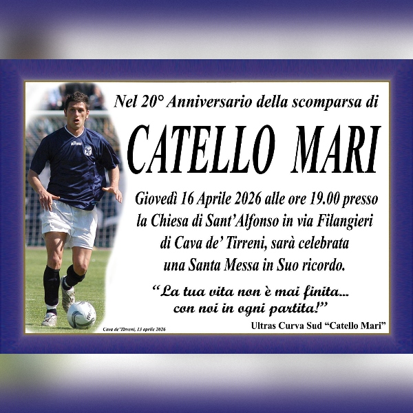 catello mari anniversario cava dei tirreni