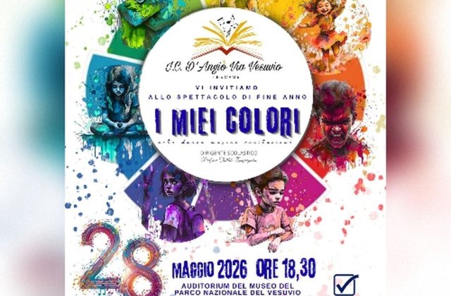 Applausi e forti emozioni per “I miei colori”: Il trionfo dei ragazzi dell’IC D’Angiò-Via Vesuvio di Trecase