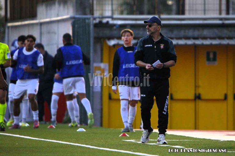 Savoia calcio, i saluti al mister Raimondo Catalano