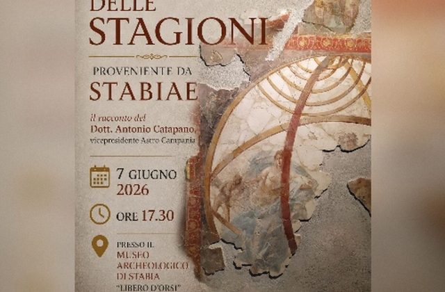 Tra Archeologia e Astronomia: alla scoperta del “Planisfero delle Stagioni” a Castellammare di Stabia