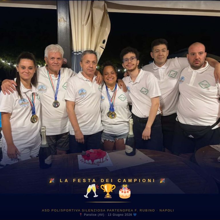 Trionfo partenopeo ai Campionati FSSI di Tennis Tavolo: 4 medaglie per la Polisportiva “F. Rubino”