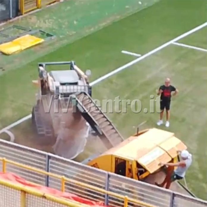 Stadio Romeo Menti Lavori Manto Erboso 2026