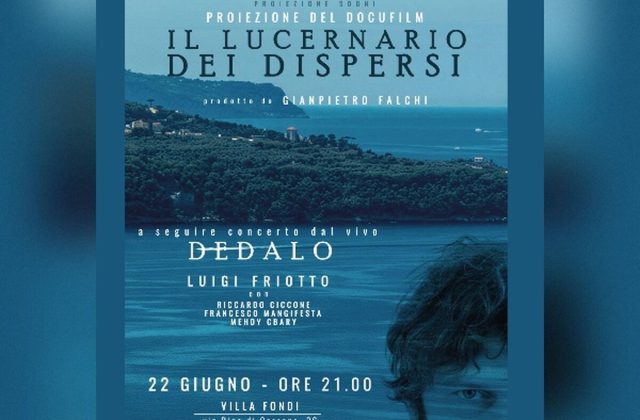 Il cinema incontra la musica: Villa Fondi, in scena Il Lucernario dei Dispersi e il concerto di Luigi Friotto