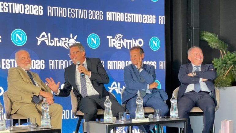 Estate in azzurro: oltre a Dimaro, il Napoli sceglie ancora la “fortezza” di Castel di Sangro