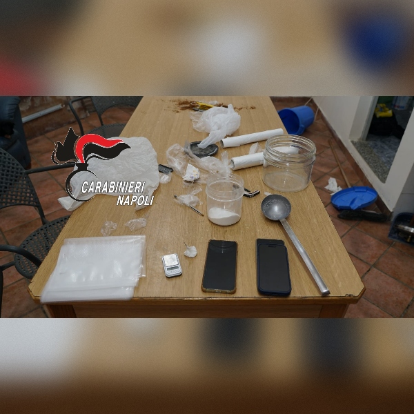 Droga Sequestro Carabinieri Castellammare di Stabia