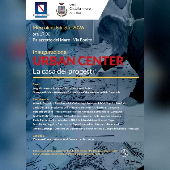 Locandina Inaugurazione Urban Center 1