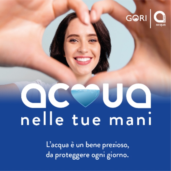 gori acqua nelle tue mani