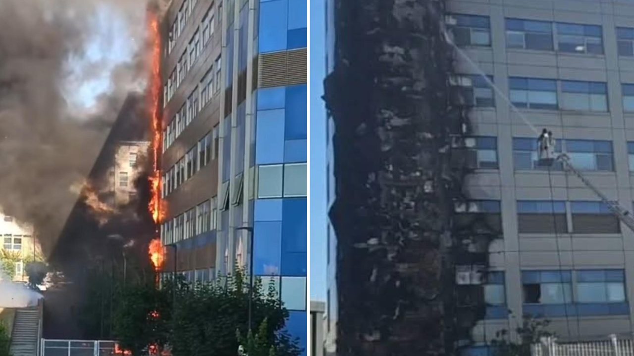 Napoli, incendio all’Ospedale del Mare: fumo nero e reparti evacuati