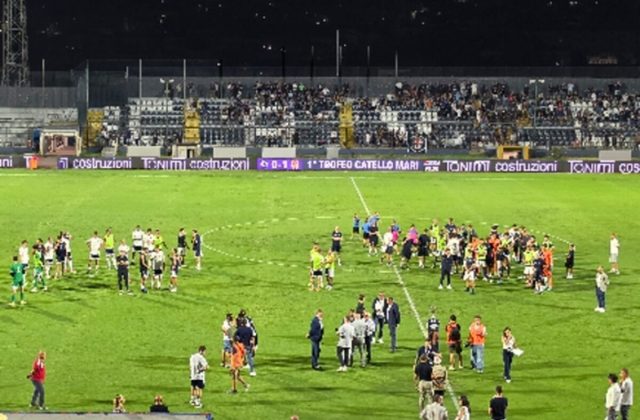 Cavese – Juve Stabia, Memorial Catello Mari: Finale (0-1 66′ Sandrucci)