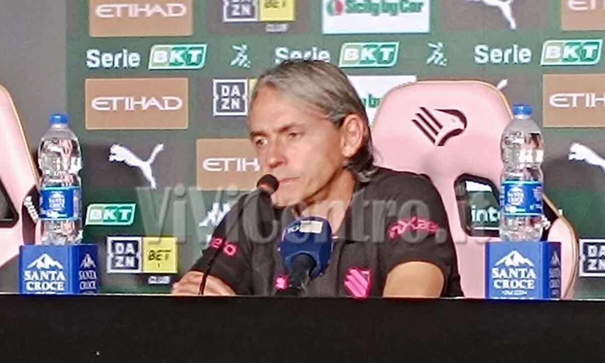 Palermo – Juve Stabia, Inzaghi: «La Serie B è questa, oggi non è stato facile. Dovevamo fare il secondo gol»
