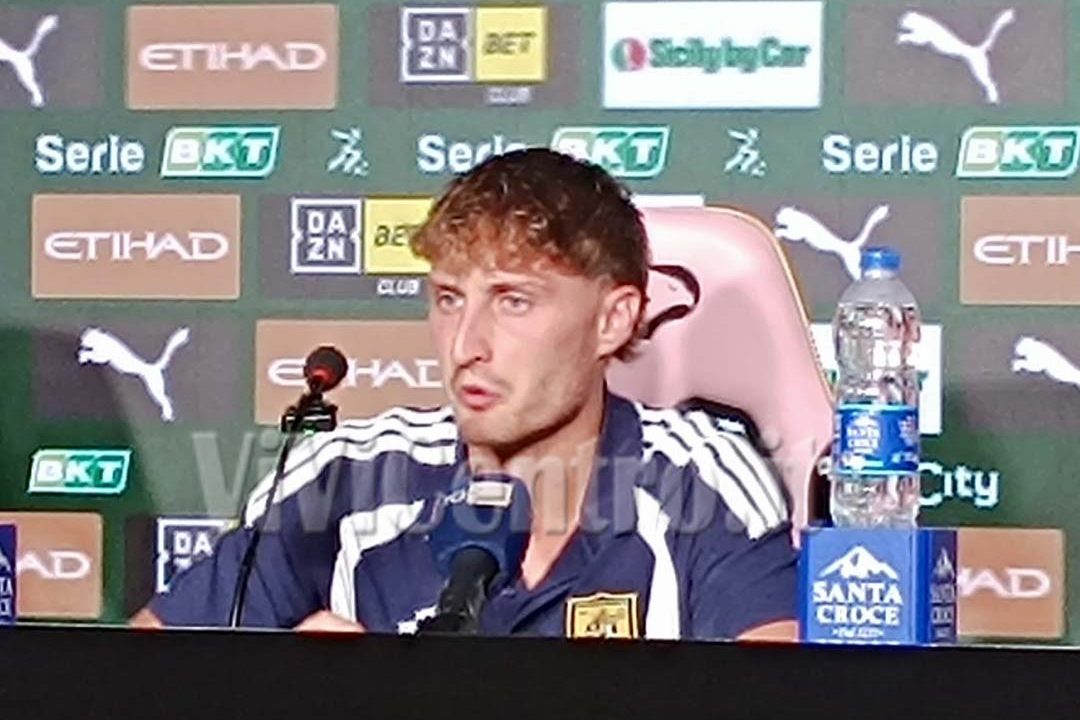 Marco Bellich Palermo Juve Stabia Conferenza