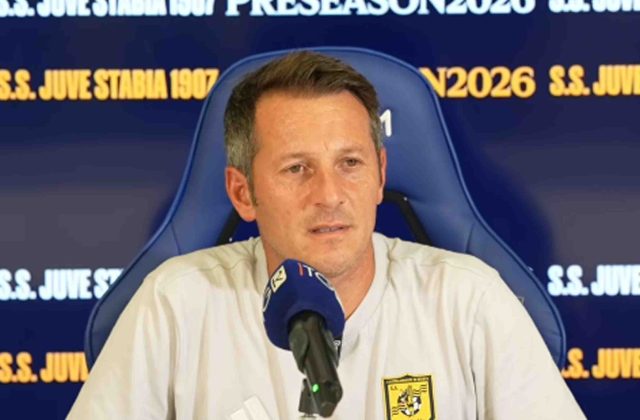 Mister Pietro De Giorgio Juve Stabia Ischia