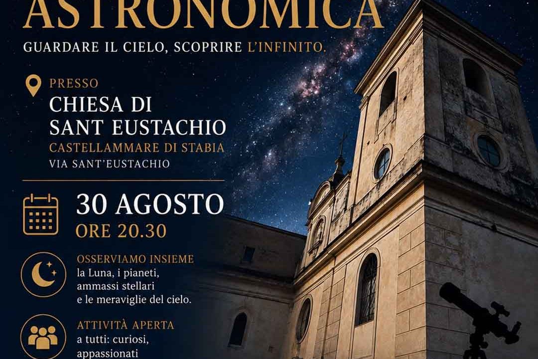 Osservazione Astronomica Locandina