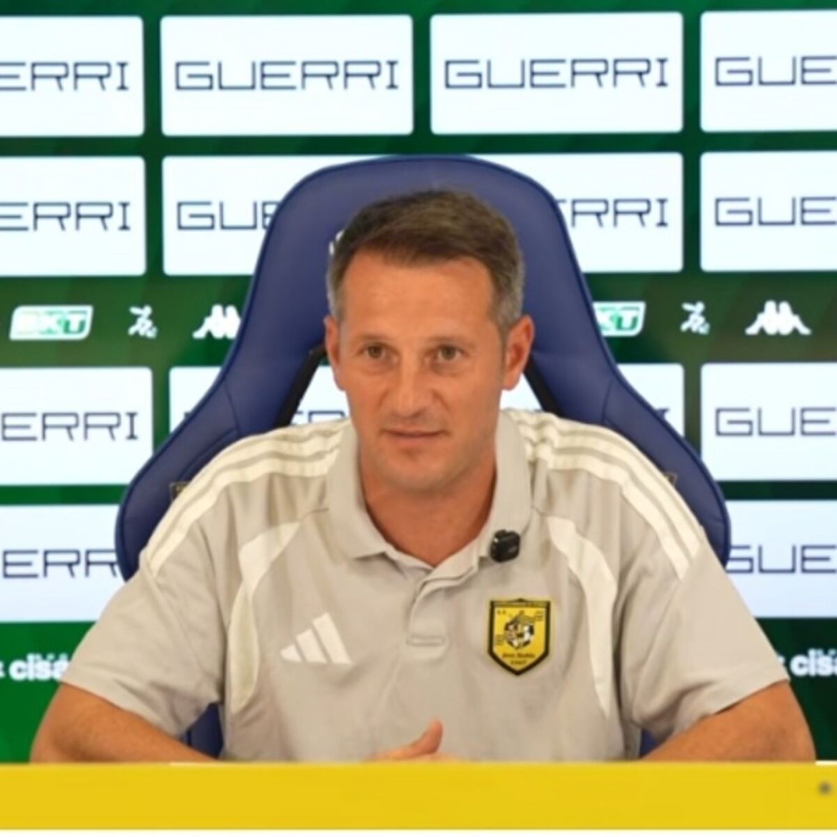 Juve Stabia, De Giorgio: «A Vicenza per riprendere il nostro percorso. Cambierò qualcosa. Boer? Gioca lui»