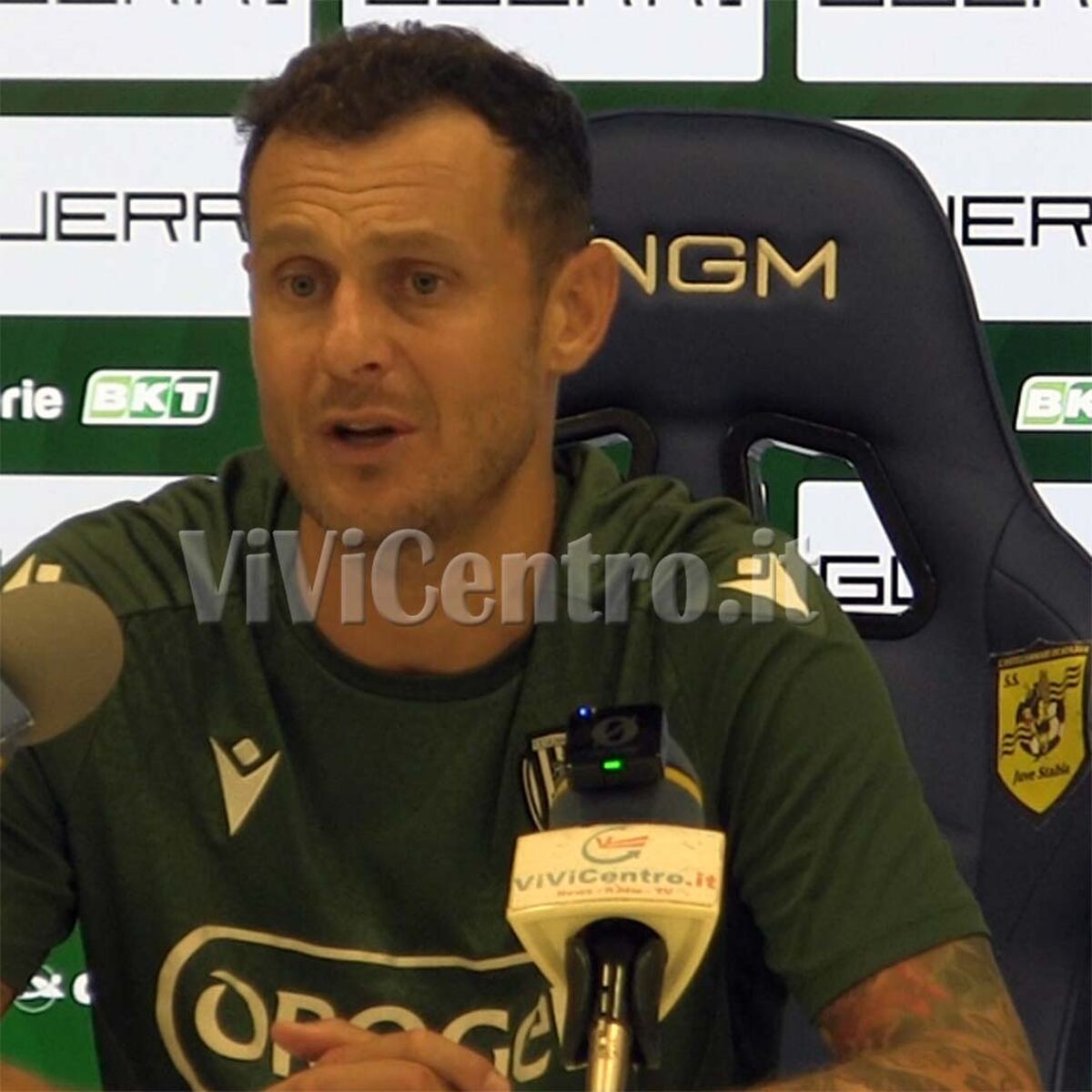 Juve Stabia – Cesena, Diamanti: “Dovevamo chiuderla dopo il vantaggio. Il pareggio è il risultato giusto”