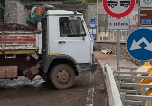Castellammare di Stabia Frana Lavori Maltempo