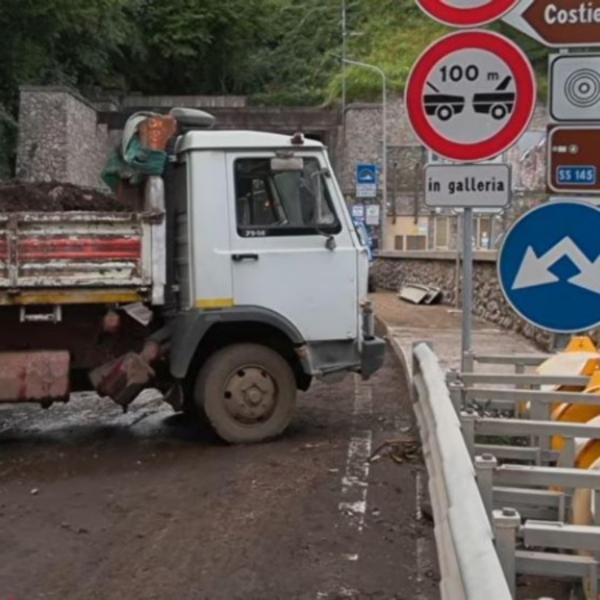 Castellammare di Stabia Frana Lavori Maltempo