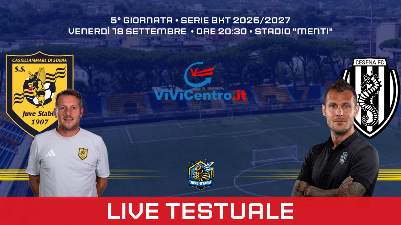 Juve Stabia - Cesena Diretta Testuale