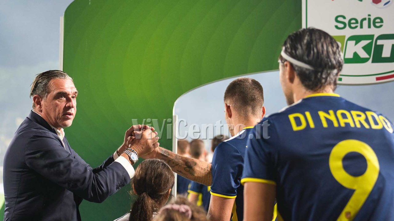 Juve Stabia Cesena saluto Guerri