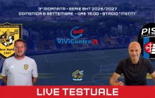 Juve Stabia Pisa Testuale 2026