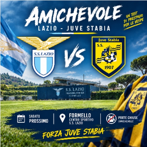Lazio Juve Stabia Amichevole
