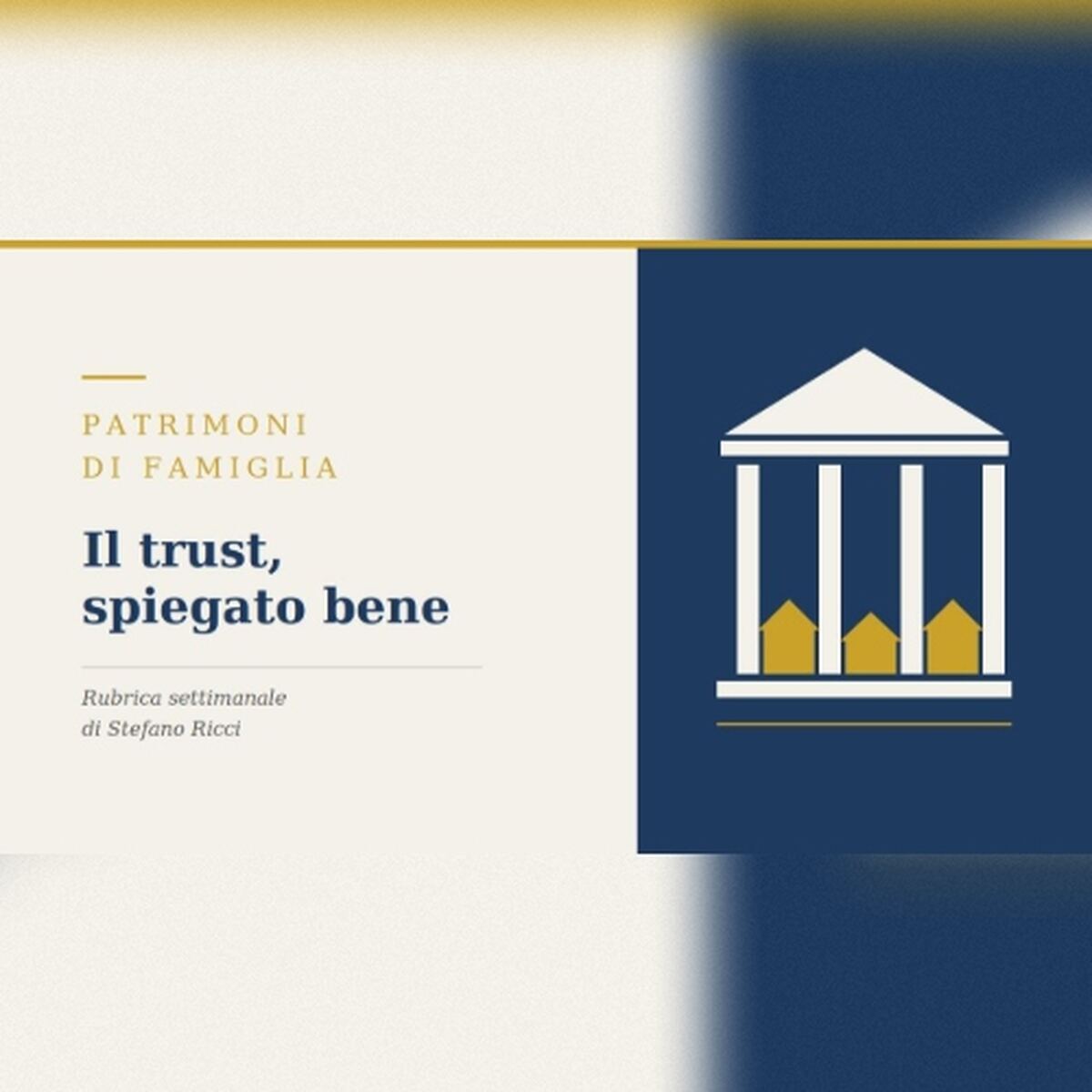 Tasse sul trust: paga chi riceve, non chi custodisce