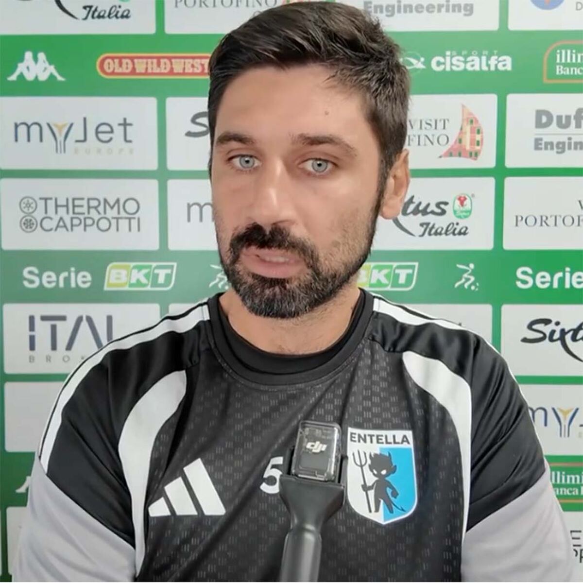 Virtus Entella, Chiappella avverte: «La Juve Stabia ha grande qualità, ci aspetta una partita complicata»