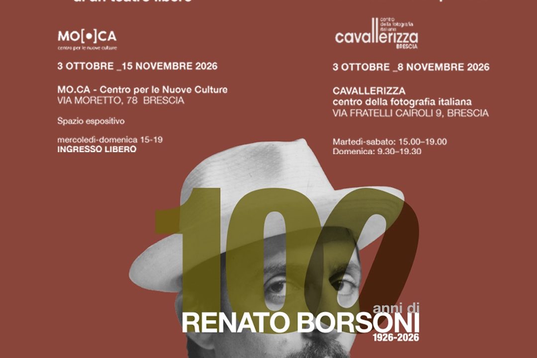 Mostra diffusa su Renato Borsoni l’inaugurazione il 3 ottobre a Brescia