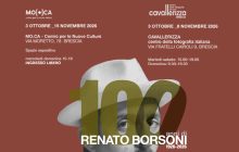 Mostra diffusa su Renato Borsoni l’inaugurazione il 3 ottobre a Brescia