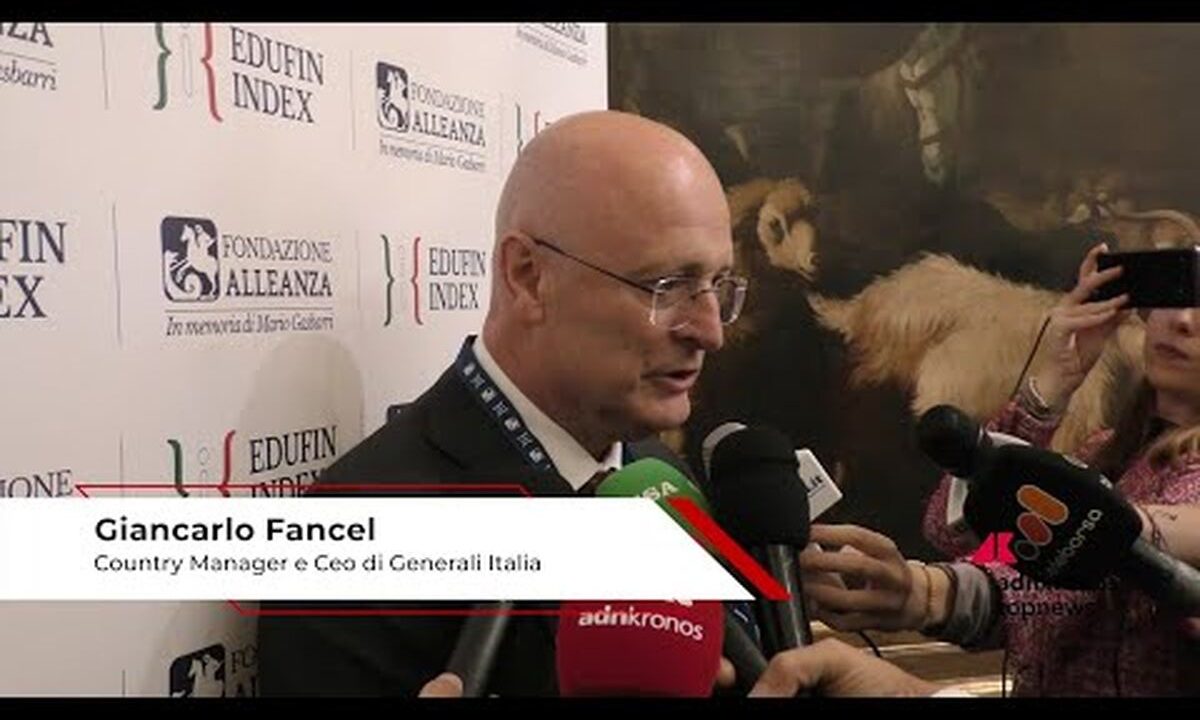 Edufin Index, Fancel (Generali Italia): ‘consapevolezza finanziaria è chiave per gestire il proprio
