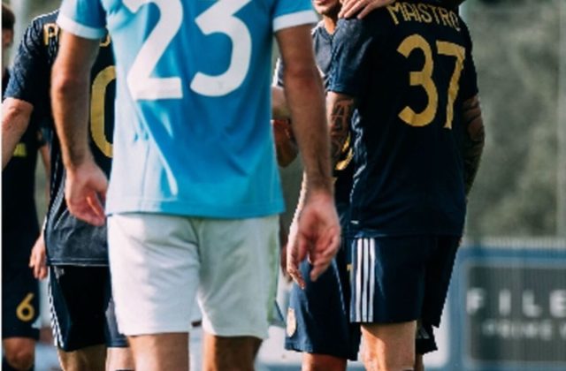 Juve Stabia, Fabio Maistro: A Formello contro la Lazio il centrocampista dispensa lezioni di calcio