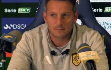 Juve Stabia, De Giorgio: “A Cremona per fare punti, non sarà facile. Le 3 gare possono cambiare la stagione”