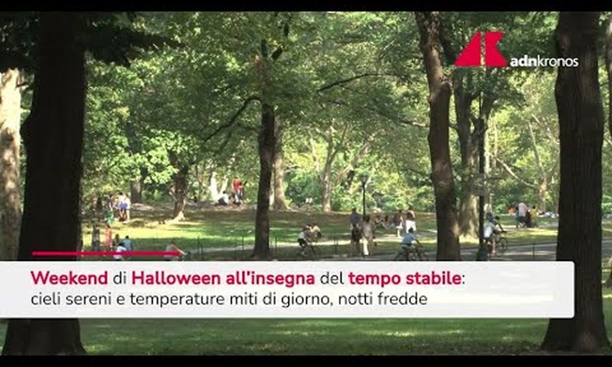 Meteo stabile ad Halloween, temperature miti e piogge al sud – Video