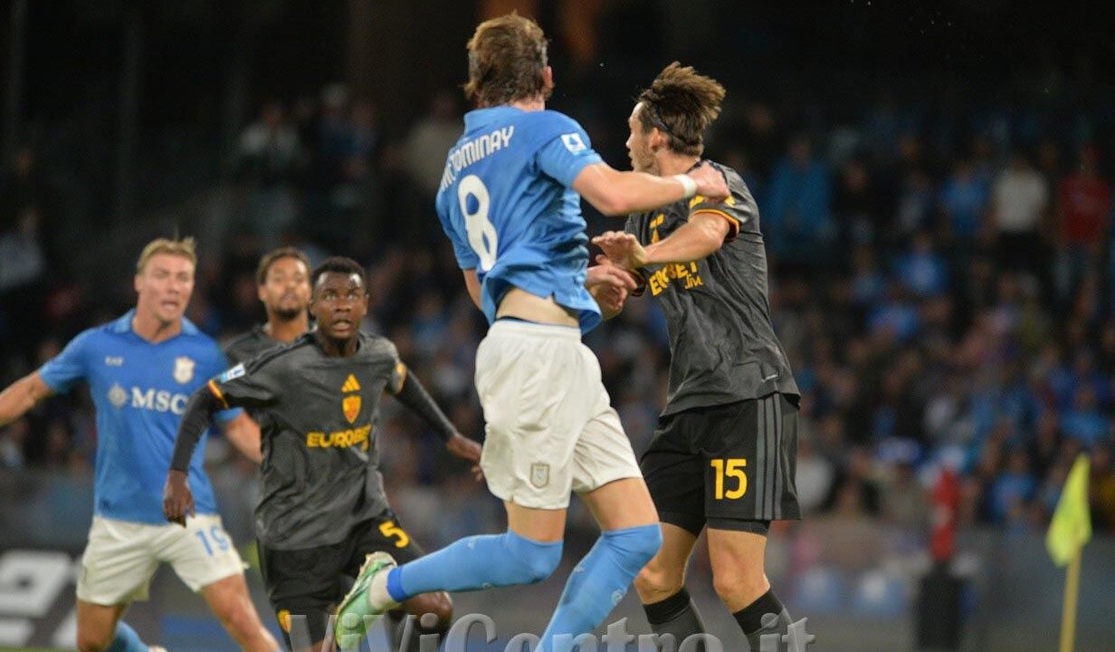 Napoli – Roma (3-3): Le foto dei protagonisti in campo Napoli – Roma (3-3): Le foto dei protagonisti in campo
