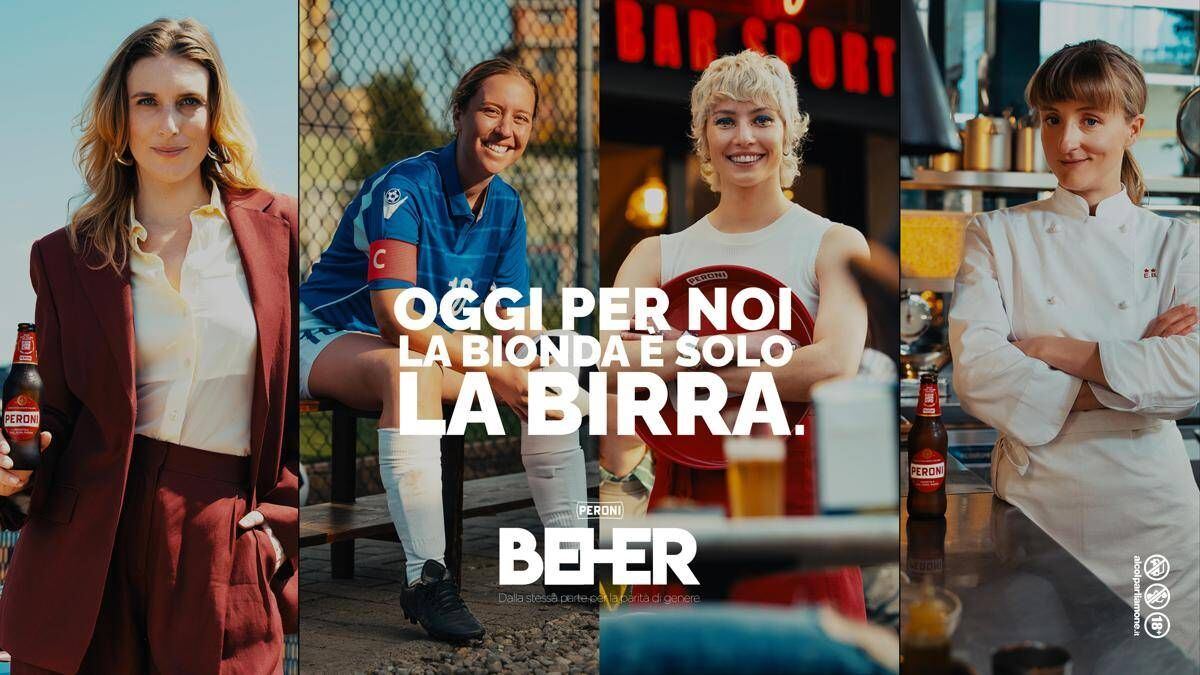 Pari opportunità: Peroni BeHer, ‘non c’è parità senza alleanza’