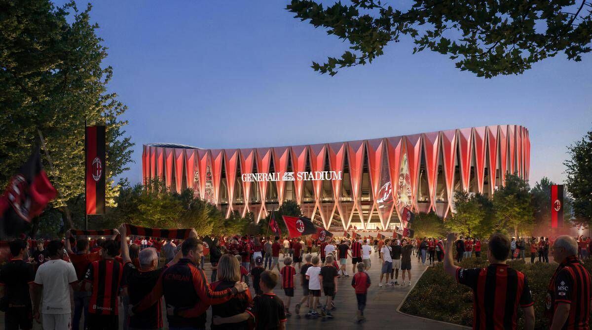Svelato il ‘Generali Stadium’, nuova stadio di Milan e Inter dalla stagione 2031/32: ecco come sarà