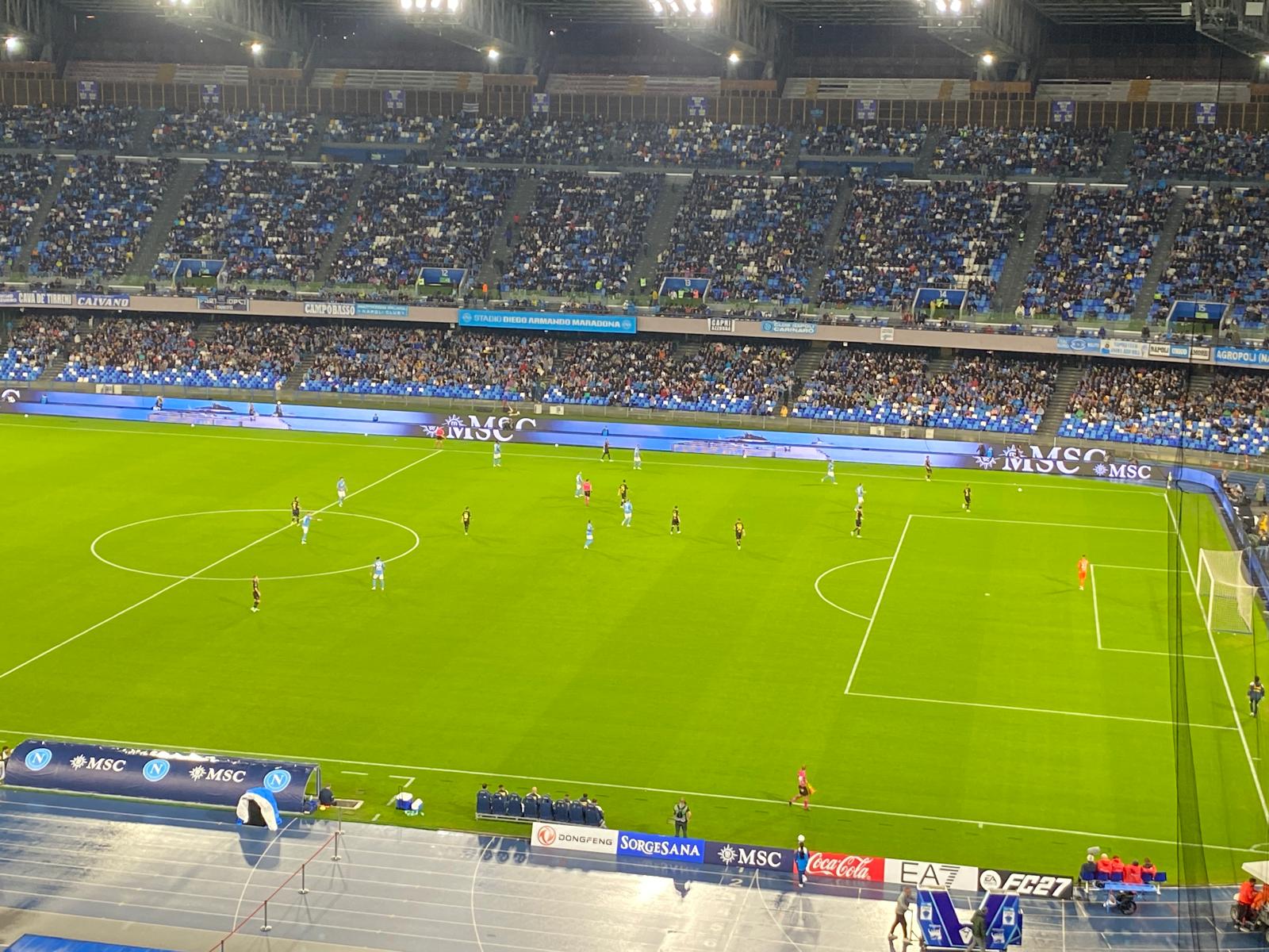 Napoli, archiviata la pratica Frosinone: il Maradona ritrova il sorriso Napoli, archiviata la pratica Frosinone: il Maradona ritrova il sorriso