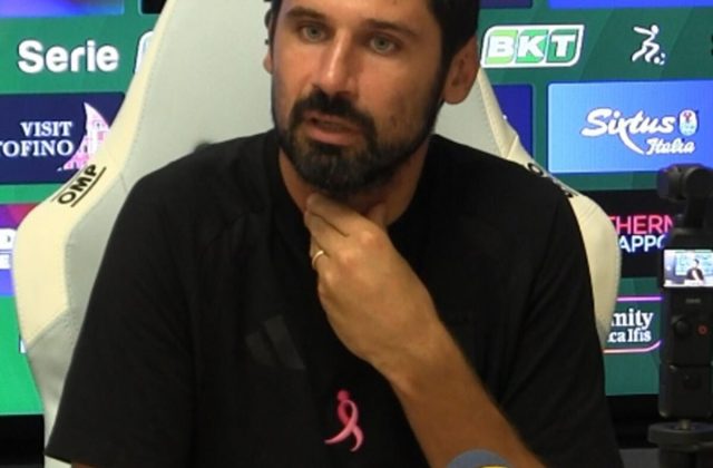 V. Entella, Chiappella si gode il pari con la Juve Stabia: Punto d’oro, siamo rimasti aggrappati alla partita