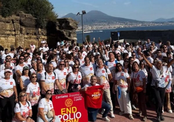rotary napoli end polio now