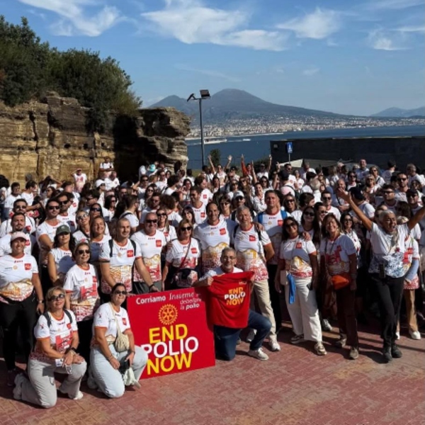 rotary napoli end polio now